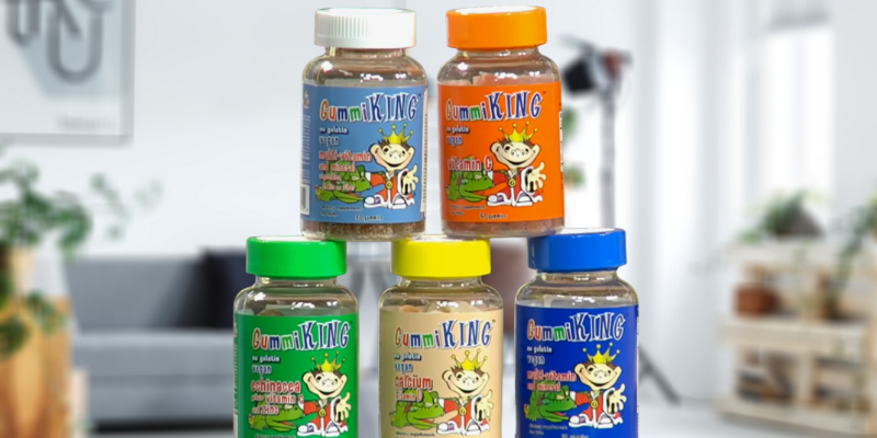 Gummi King-100 % բնական ժելե վիտամիններ՝ արտադրված ԱՄՆ-ում